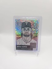 2022 Topps Chrome Platinum Anniversary Bryce Harper Black White Mini Diamond PWE