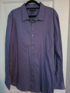STRUCTURE Purple slim fit XL Button Up Shirt - Picture 1 of 8