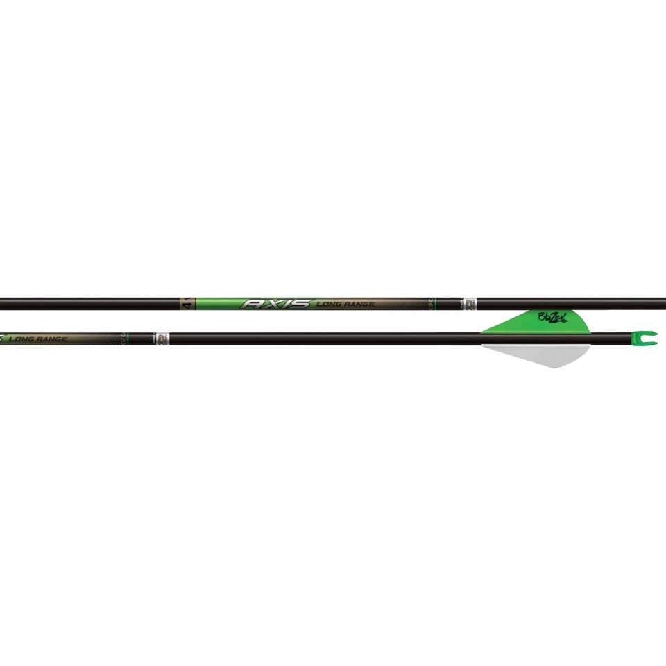Easton Arrow Axis 4MM Long Range Carbon 250 Fletched 6pk 30121 - Image 1 of 1