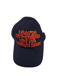 Funny Novelty Trucker Cap I May Be Left-handed But I'm Always Right PS7 - Picture 1 of 7