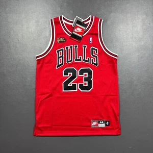 100% Authentic Michael Jordan Vintage Nike 98 NBA Finals Bulls Jersey Size 44 L - Picture 1 of 10