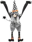 Mud Pie H1 Halloween 15"X4" Dangle Arm Halloween Gnome - Choose Design 40380004