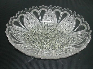 * PLAT CREUX OVALE EN VERRE - Imagen 1 de 2