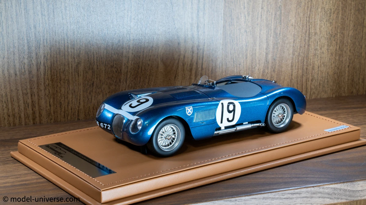 1/43 Jaguar C-Type Ecurie Ecosse Roy Salvadiri #65 ◇ Winner