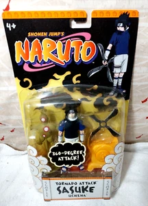 2006 Mattel Naruto tornado Attack Sasuke Uchiha Action Figure Brand New - Picture 1 of 3