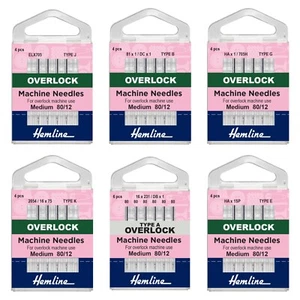 Overlock Machine Needles Serger - Sewing - Needlework - Dressmaking - Embroidery - Picture 1 of 7
