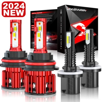 Combo de lâmpadas de neblina + farol de LED Hi/Lo Beam para Dodge Neon 2003-2005 - Imagem 1 de 4