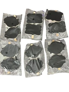 6 Packungen mit 2 Basteln Smart Kreidetafel Wäscheklammer Tischkarten Display Party - Bild 1 von 5
