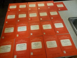 Cambridge Ancient History Fascicles lot  21 pamphlets assorted years 1962  1971 - Picture 1 of 12