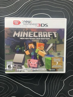 Minecraft New Nintendo 3DS Edition (Nintendo 3DS, 2017) CIB Foto 1 de 4