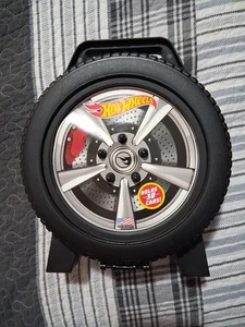 Hot Wheels Koffer Matchbox Autohalter schwarz Kunststoffreifen für 30 Spielzeugautos Garage - Bild 1 von 7