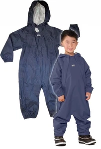 REI Navy Unisex 2 T Bunting Hooded RAINIER RAINSUIT Waterproof Windproof 1-Piece - Bild 1 von 5