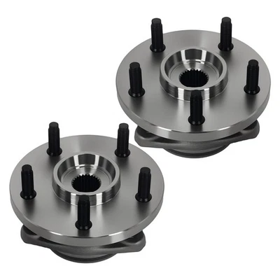 2x Conjunto de cojinete de cubo de rueda delantera para Jeep Grand Cherokee 99-04 WE60783 3 pernos Foto 1 de 4