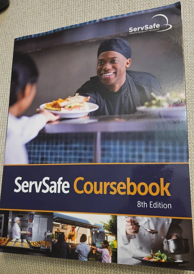 ServSafe Coursebook 8th Edition Trade PB 2022 National Restaurant Association - Image 1 of 1
