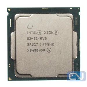 Intel Xeon E3-1240 v6 4 core 3.7GHz 8MB SR327 LGA1151 B Grade CPU Processor - Picture 1 of 2