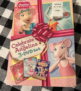 Angelina Ballerina: Celebrate with Angelina (DVD, 2012, 3-Disc Set) - Picture 1 of 2