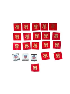Union Pacific Railroad 21 Match Books Retro Old Stock UP - Image 1 of 2