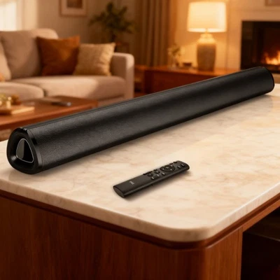 36 INCH Soundbar with Built-in Subwoofer HDMI Optical input Bluetooth Sound bar  - Image 1 of 4