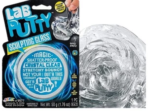 JA-RU Lab Putty Crystal Clear Glass (1 Pack) Best Thinking Smart Crazy Stress... - Bild 1 von 7