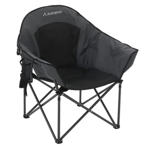 Oversized XL Camping Chairs for Adults, Padded Folding Camp Chair with Extra ... - Picture 1 of 7