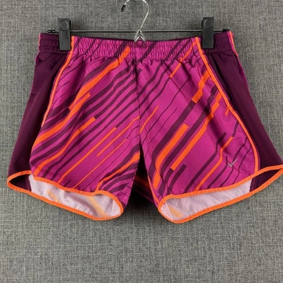 Pantalones Cortos para Correr Nike Dri-FIT Tempo Para Mujer Pequeños Rosa Naranja Atléticos Forrados en Pista Foto 1 de 4