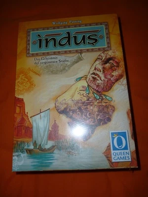 Indus - Queen Games - Neu OVP verschweißt - Box ca. 25 x 18 x 10 cm. - Bild 1 von 3