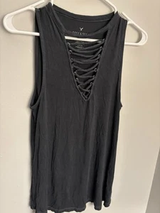 Grey Women’s American Eagle Soft & Sexy Tank Top Size Small S - Picture 1 of 4