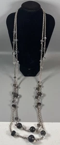 Stephen Dweck Sterling Silber Rauchquarz ??? Lange Perlenkette 38 Zoll 129,5 g - Bild 1 von 20