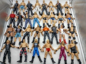 Jakks WWF WWE Titan Tron Live 30 Wrestling Figure LOT C Big Show Undertaker Rock - Picture 1 of 10