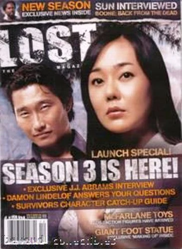 REVISTA OFICIAL PERDIDA - PORTADA SUN & JIN - LANZAMIENTO TEMPORADA 3 - ENTREVISTA SUN #7A Foto 1 de 1