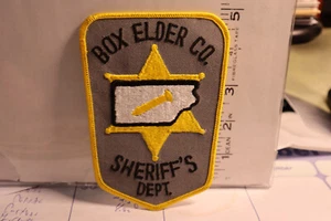 police patch   BOX ELDER COUNTY SHERIFF UTAH - Picture 1 of 1