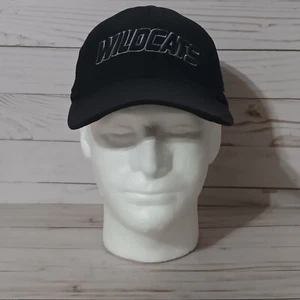 New Hampshire Wildcats Hat Cap Hook&loop Embroidered Russell Athletic Adjustable - Picture 1 of 7