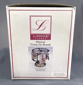 New Lawrence Frames Musical Frame-Go-Round Baby Silver tone - Picture 1 of 2