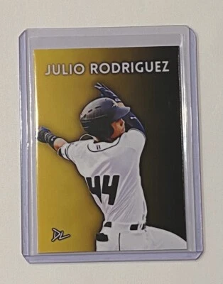 Julio Rodriguez Limited Artist Signed "West Virginia Power" Trading Card 1/10 - Image 1 of 2