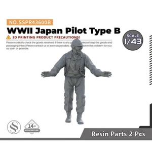 SSMODEL SSPR43600B 1/43 WWII Japan Pilot Type B - Bild 1 von 3