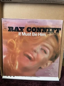 Factory Sealed Vintage 12" Vinyl It Must Be Him by Ray Conniff And The Singers - Picture 1 of 6