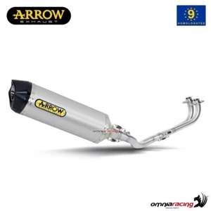Arrow full system approved in aluminum for Yamaha Tmax 500 2008-2011 - Picture 1 of 8