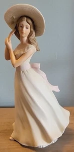 HOMCO Home Interiors "Melanie" Lady Figurine Masterpiece Porcelain 1996 Mizuno - Picture 1 of 6