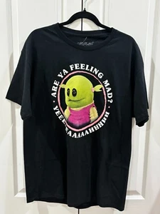 NEW Nanalan Mona T-Shirt Are Ya Feeling Mad Sad 2 Sided Wonderful Girl Medium ++ - Picture 1 of 2