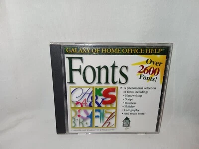 Fonts PC Software - Image 1 of 3