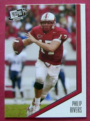 PHILIP RIVERS, PASE DE PRENSA 2004 SE #25, ESTADO DE NC, RC Foto 1 de 2