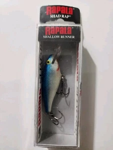 Rapala SHAD RAP 5 SR-05 B BLU NUOVO IN SCATOLA APERTA  - Foto 1 di 2