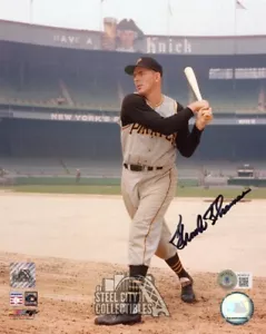 Frank Thomas Autographed Pittsburgh Pirates 8x10 Photo - BAS (Color Black Ink) - Picture 1 of 1