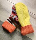 Handmade Mittens Upcycled Sweaters Recycled Wool or a Blend Fleece Lined OSFM