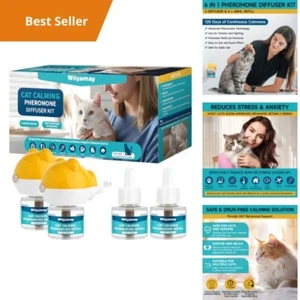 Cat Calming Diffuser, Anxiety Relief for Cats, Pheromone Diffuser, Stress Relief - Picture 1 of 6