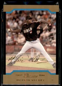 2004 BOWMAN DRAFT PICKS & PROSPECTS MERKIN VALDEZ SAN FRANCISCO GIANTS #BDP154 - Picture 1 of 2