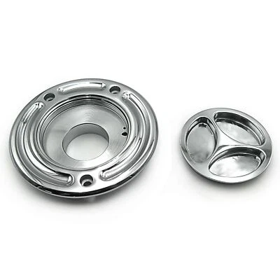 Tapa Gas Combustible Para Kawasaki Zx 14R Z1000 10R 9R 6R 636 Zzr600 Cromo Foto 1 de 4