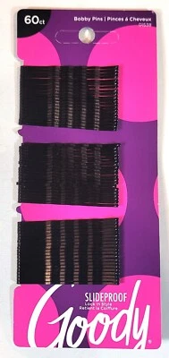 Goody Bobby Pins 60 PCS - Black (Item#: 01538) - Image 1 of 2