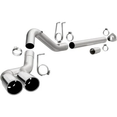 Escape trasero MagnaFlow DPF para 08-17 Ford F-250/350/450 4,6 L/6,7 4 pulgadas doble salida Foto 1 de 4