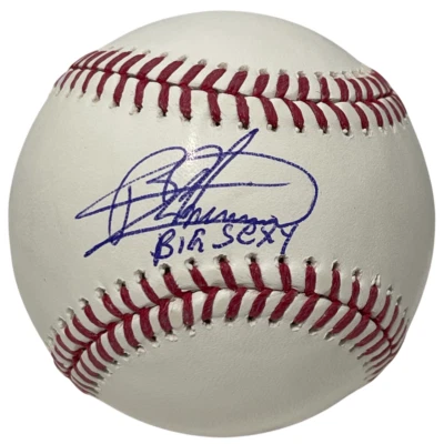 Bartolo Colon Signed ROMLB Baseball w/ Big Sexy Beckett Witness BAS COA - Image 1 of 2